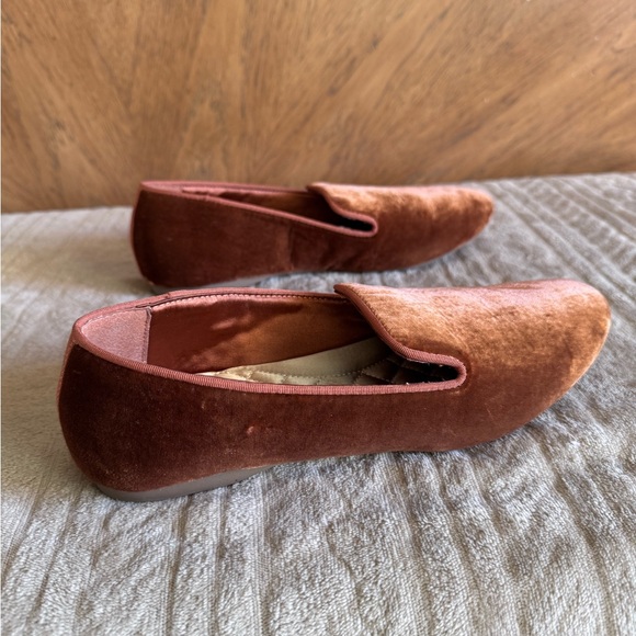 Birdies Women's Velvet Loafers - Rose Gold size 9 - Picture 10 of 15